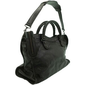 Balenciaga Bag The Shoulder Leather City